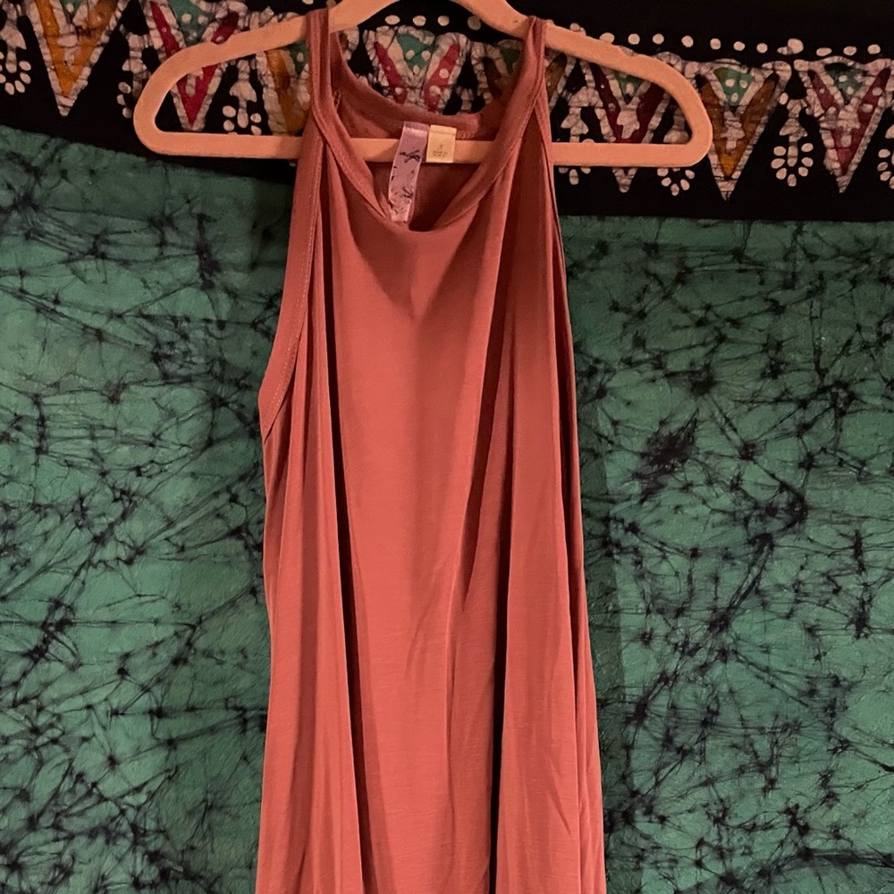 alya size small comfy tank top dress